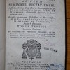 Compendiosae institutiones theologicae ad usum seminarii pictaviensis