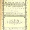 Compendium theologiae dogmaticae ad mentem divi thomae in decem tractatus discerptum 