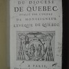 Rituel du diocèse de Québec