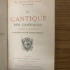 Le Cantique des Cantiques appliqué à l'Eucharistie : Commentaire des trois premiers Chapitres.