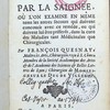 L'art de guérir par la saignée, où l'on examine en même tems les autres secours qui doivent concourir avec ce remède, ou qui doivent lui être préférés, dans la cure des maladies tant médicinales que chirurgicales