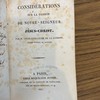 Considérations sur la passion de Notre-Seigneur Jésus-Christ