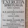 S.P. Ignatii Exercitia spiritualia