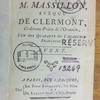 Sermons de M. Massillon, évêque de Clermont, ci-devant prêtre de l'Oratoire, l'un des quarante de l'Académie Françoise, Avent
