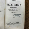 Mémorial des religieuses en retraite tiré des oeuvres de saint François de Sales, de Bossuet, de Fénelon, de Bourdaloue.