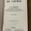 Cours élémentaire de chimie