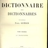Dictionnaire des dictionnaires : encyclopédie universelle