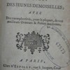 Rhétorique françoise à l'usage des jeunes demoiselles, avec des exemples tirés, pour la plupart, de nos meilleurs orateurs et poètes modernes
