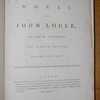 The works of John Locke, in four volumes