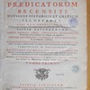 Scriptores Ordinis Prædicatorum recensiti, notisque historicis et criticis illustrati, opus quo singulorum vita, prælareque gesta referuntur, chronologia insuper, seu tempus quo quisque floruit certo statuitur: fabulæ exploduntur: scripta genuina, dubia, supposititia expenduntur, recentiorum de iis judicium aut probatur, aut emendatur: codices manuscripti, variæue e typis editiones, & ubi habeantur, indicantur: alumni Dominicani, quos alieni rapuerant, vindicantur, dubii, & extranei, falsoque ascripti ad cujusque seculi finem rejiciuntur, & suis restituuntur: præittitur in prolegomenis notitia ordinis qualis fuit ab initio ad an. MD. Tum series capitulorum generalium iis annis habitorum, denique index eorum qui ad ecclesiasticas dignitates promoti fuerunt, vel in hoc tomo laudatorum, vel alias ab aliis omissorum