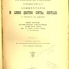Commentaria in Libros quatuor contra Gentiles S. Thomae de Aquino