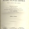 Summa sancti Thomae. Hodiernis academiarum moribus accomodata