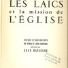 Les laïcs et la mission de l’église