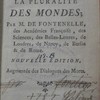 Entretiens sur la pluralité des mondes